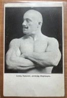 POLOGNE Poland  Lidwig Poplawski Wrestler - Lucha