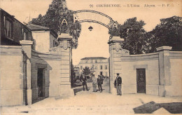 France - Courbevoie - L'usine - Alcyon - Animé -  Carte Postale Ancienne - Courbevoie