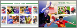 GUINEA-BISSAU 2023 MNH Table Tennis Tischtennis M/S+S/S – OFFICIAL ISSUE – DHQ2349 - Table Tennis