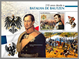 GUINEA-BISSAU 2023 MNH Battle Of Bautzen Schlacht Bei Bautzen Napoleon S/S – OFFICIAL ISSUE – DHQ2349 - Rivoluzione Francese