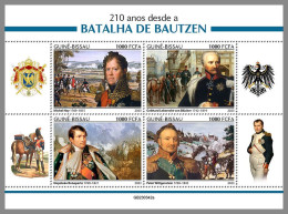 GUINEA-BISSAU 2023 MNH Battle Of Bautzen Schlacht Bei Bautzen Napoleon M/S – OFFICIAL ISSUE – DHQ2349 - Rivoluzione Francese