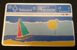 Belgique Télécarte  S46 Carte Vacances 225C - Senza Chip