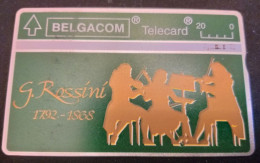 Belgique Télécarte S49 Rossini 229B - Senza Chip