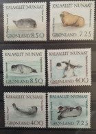 Grönland 1991 Robben Seehunde Seeelefant Mi 211/16** - Neufs