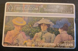 Belgique Télécarte S58 Théo Van Rijsselberghe Le Thé Au Jardin 303C - Ohne Chip