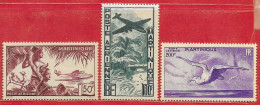 Martinique PA/AM N°13 à/to 15 1947 ** - Poste Aérienne