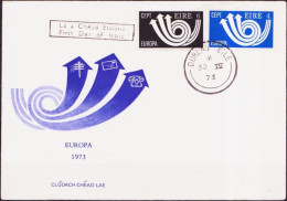 Irlande - Ireland - Irland FDC1 1973 Y&T N°291 à 292 - Michel N°289 à 290 - EUROPA - FDC