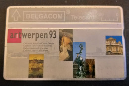 Belgique Télécarte S62 Antwerpen 93 363B - Senza Chip