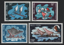 Wallis & Futuna 1972 - Mi-Nr. 238-241 ** - MNH - Pirogen - Nuovi