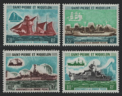 St. Pierre & Miquelon 1970 - Mi-Nr. 467-470 ** - MNH - Schiffe / Ships - Neufs