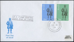 Irlande - Ireland - Irland FDC2 1974 Y&T N°304 à 305 - Michel N°302 à 303 - EUROPA - FDC