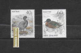 NOUVELLE ZELANDE 1987 - Yvert 948/49 - Canard - Neuf - Unused Stamps