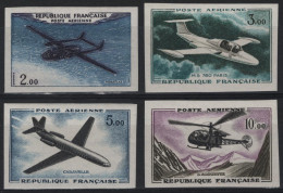 France 1960 Poste Aerienne N°PA38-PA41** Non Dentele Imperf Mint Never Hinged - 1951-1960