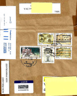 ITALIA ITALY - 2023 Frontespizio Di Pacchetto Posta1 Con 5 Francobolli (4v. 1999 Giubileo E Basilica Assisi) - 17250 - 2021-...: Poststempel