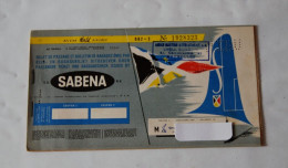 C275 Ancien Billet De Voyage - SABENA BELGIAN AIRLINES - GEVAERT - Usumbura - Mundo