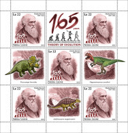 Sierra Leone 2023 165 Years Since The First Publication Of The Theory Of Evolution. (335) OFFICIAL ISSUE - Natur