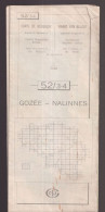 Carte Topographique   Gozée - Nalinnes - Carte Topografiche