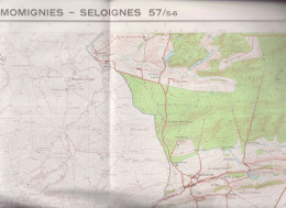 Carte Topographique   Momignies - Séloigne - Topographische Kaarten