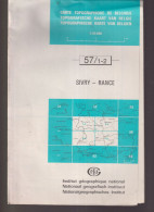 Carte Topographique   Sivry - Rance - Topographische Kaarten