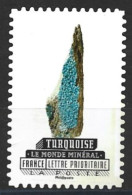 France 2016. Scott #4952 (MNH) Mineral, Turquoise - Neufs