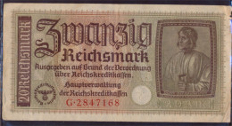 Dt. Besetzung Im 2. Weltkrieg Rosenbg: 554a Gebraucht (III) 1940 20 Reichsmark (10288366 - 20 Reichsmark