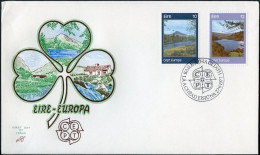 Europa CEPT 1977 Irlande - Ireland - Irland FDC3 Y&T N°363 à 364 - Michel N°361 à 362 - 1977