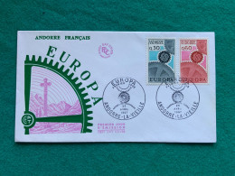 FRANCIA - EUROPA 1967 - FDC - Brieven En Documenten