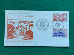 ANDORRA  - EUROPA 1990 - FDC - Briefe U. Dokumente