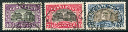 ESTONIA 1924-27 Definitive: Theatres Used  Michel 55-56, 62 - Estland