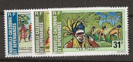 1975 MNH Nouvelle Caladonie Mi  560-62 Postfris** - Unused Stamps