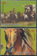 Argentina 2605-2606 (complete Issue) Unmounted Mint / Never Hinged 2000 Stagecoach, Horse - Neufs