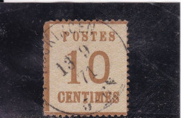 Yt 5   Alsace Lorraine Départ Inconnu Cote 8.00 - Used Stamps