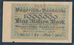 Bayern Rosenbg: BAY12 Länderbanknote Bayern Gebraucht (III) 1923 1 Million Mark (10288408 - 1 Mio. Mark