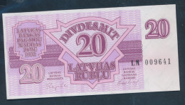 Lettland Pick-Nr: 39 Bankfrisch 1992 20 Rublu (10288457 - Latvia