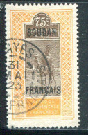 SOUDAN- Y&T N°33- Oblitéré (belle Oblitération!!!) - Used Stamps