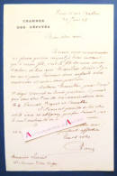 ● L.A.S 1898 Léon BORIE Député Maire TULLE Né Dourgne Antoine Manilève Polytechnique Fourras Lettre Charles Ange LAISANT - Politisch Und Militärisch