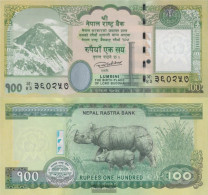 Nepal Pick-number: 80 (2019) Uncirculated 2019 100 Rupees - Nepal