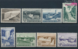 Island 303-310 (kompl.Ausg.) Postfrisch 1956 Wasserfälle (10221501 - Nuovi