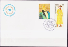 Europa CEPT 1980 Irlande - Ireland - Irland FDC1 Y&T N°418 à 419 - Michel N°417 à 418 - 1980