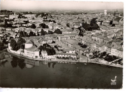 EN AVION AU DESSUS DE CASTELNAUDARY VUE GENERALE AERIENNE LAPIE - Castelnaudary