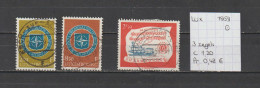 (TJ) Luxembourg 1959 - 3 Zegels (gest./obl./used) - Gebruikt