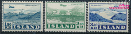 Island 278-280 (kompl.Ausg.) Postfrisch 1952 Flugzeuge (10221498 - Nuovi