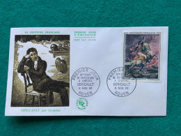 FRANCIA - GERICAULT - ROUEN   - FDC  1962 - Briefe U. Dokumente