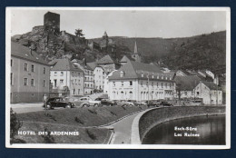 Luxembourg. Esch-sur-Sûre. Les Ruines Médiévales. Hôtel Des Ardennes. - Esch-sur-Sure