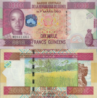 Guinea Pick-number: 46 Uncirculated 2012 10.000 Francs - Guinée