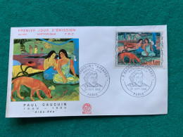 FRANCIA - PAUL  GAUGUIN  - AREAREA - FDC  1968 - Cartas & Documentos