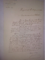 J. Soubiran Notaire Puymirol L. & G.- à Mr Lubert ? Affaire Benech - Affaire Tissandié Bouyssounau ? - Manuscrits