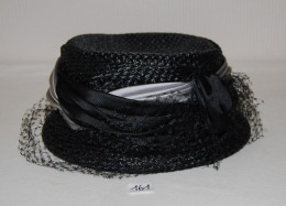 C161 Ancien Chapeau - Femme - Chic - Gala - Coiffes, Chapeaux, Bonnets