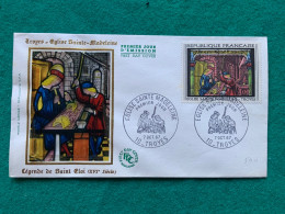 FRANCIA -  EGLISE SAINTE MADELEINE  - FDC  1967 - Storia Postale