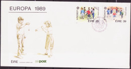 Irlande - Ireland - Irland FDC 1989 Y&T N°682 à 683 - Michel N°679 à 680 - EUROPA - FDC